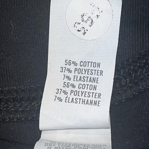 Aerie Offline OG Super Flare Foldover Hi-Rise Leggings Black Size Large L - Picture 11 of 12